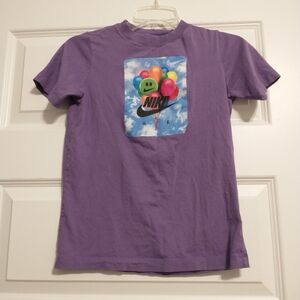 🟢 3/$11 Boy's Purple Nike Shirt Size Medium